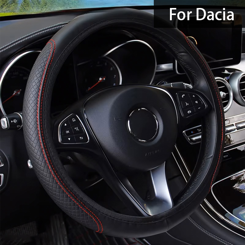 Car Steering Wheel Cover Anti Slip Breathable - Car Steering Wheel Cover Microfiber Leather