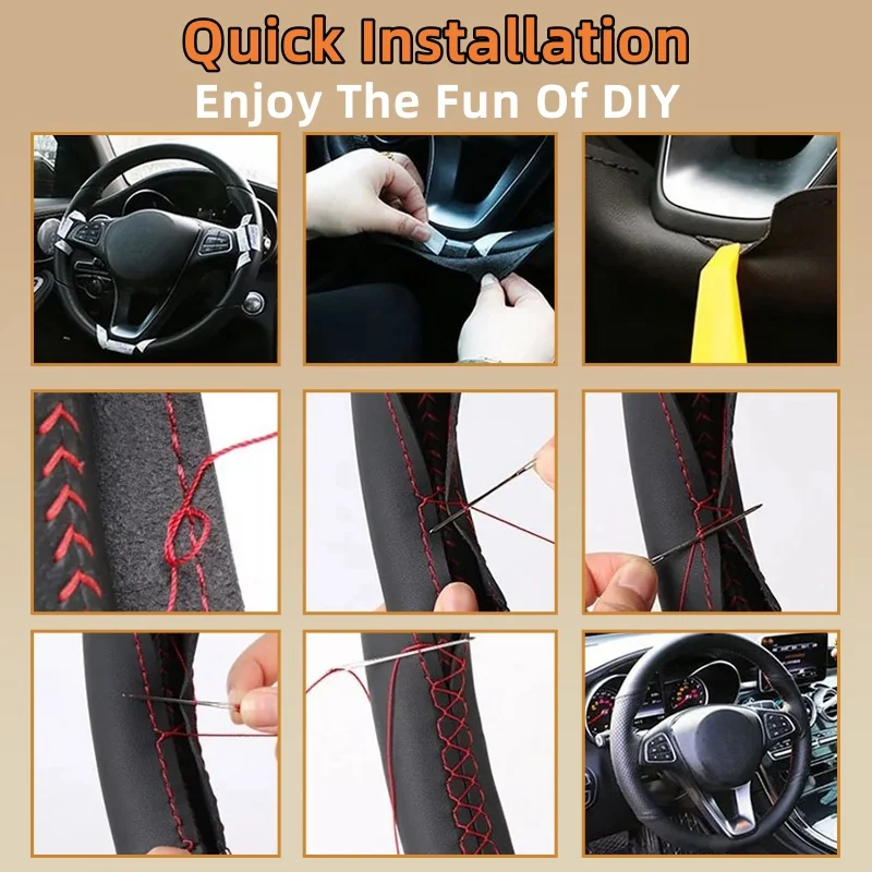 Car Steering Wheel Cover For J - đánh giá và giá Car Steering Wheel Cover Anti Slip Breathable