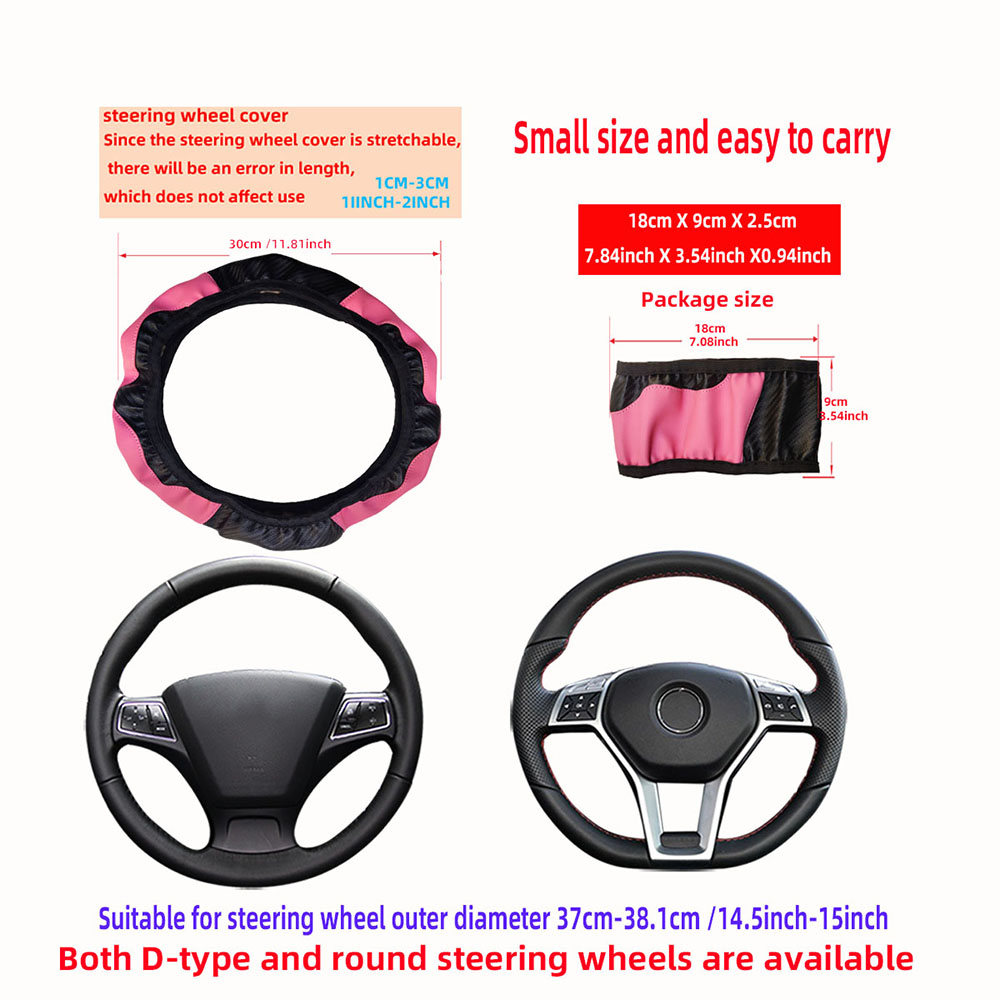 Breathable Anti-Slip PU Leathe - đánh giá và giá Car Steering Wheel Cover Anti Slip Breathable