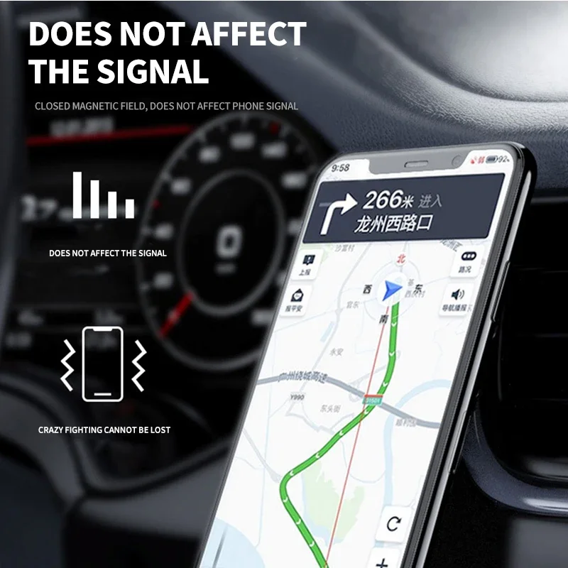 Mini Car Phone Holder Air Vent - đánh giá và giá Magnetic Phone Holder For Car Vent