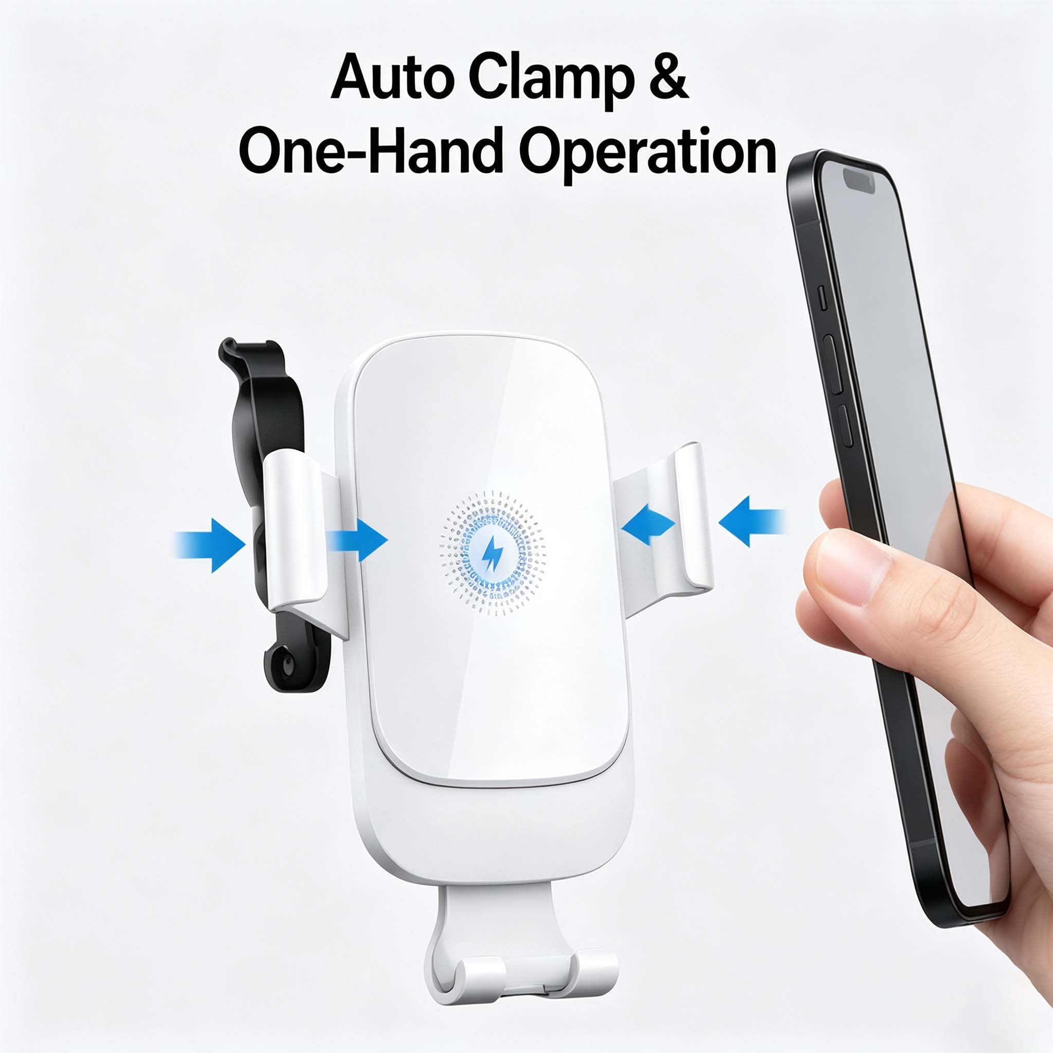Wireless Car Charger 15W Fast  - đánh giá và giá Magnetic Phone Holder For Car Vent