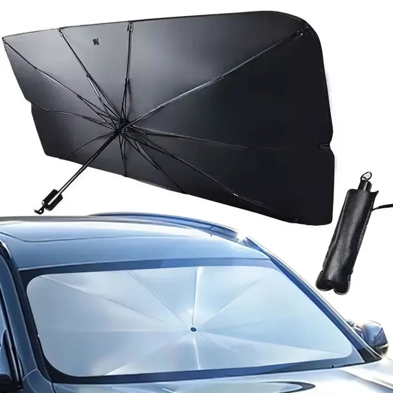Christmas Stocking Stuffers, P - đánh giá và giá Car Sunshade Windshield Umbrella Foldable