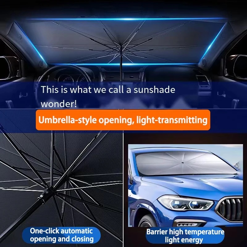 Christmas Stocking Stuffers, P - đánh giá và giá Car Sunshade Windshield Umbrella Foldable