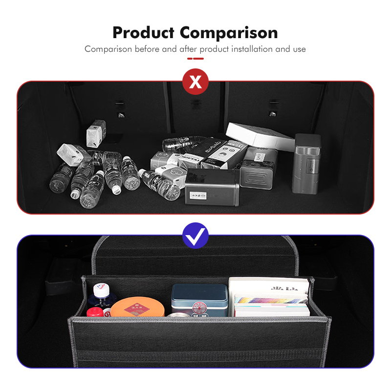 Car Trunk Storage Box Portable - đánh giá và giá Car Trunk Organizer Foldable Storage Box