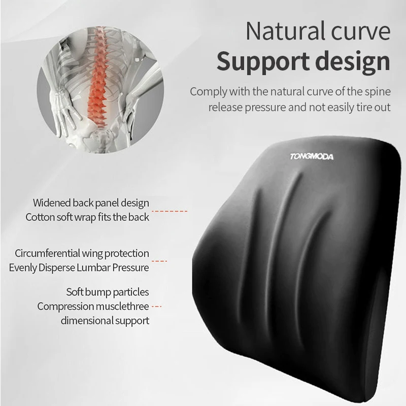Memory Foam Car Neck Cushion P - đánh giá và giá Memory Foam Car Neck Pillow Lumbar Support