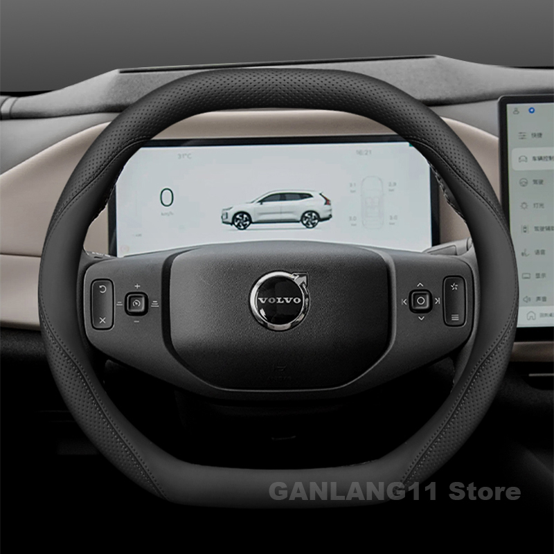 Leather Car Steering Wheel Cov - đánh giá và giá Car Steering Wheel Cover Anti Slip Breathable